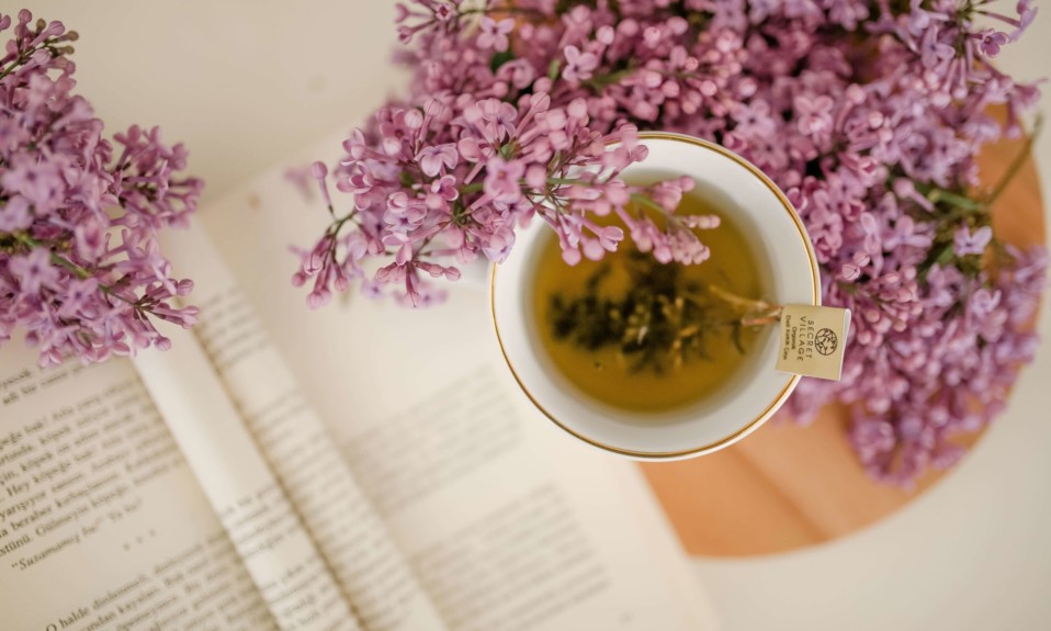 Une tasse d'une tisane